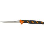 Buck Hookset 6" Freshwater Folding Fillet Knife - 6.34" Flexible Blade, Orange and Grey Handle